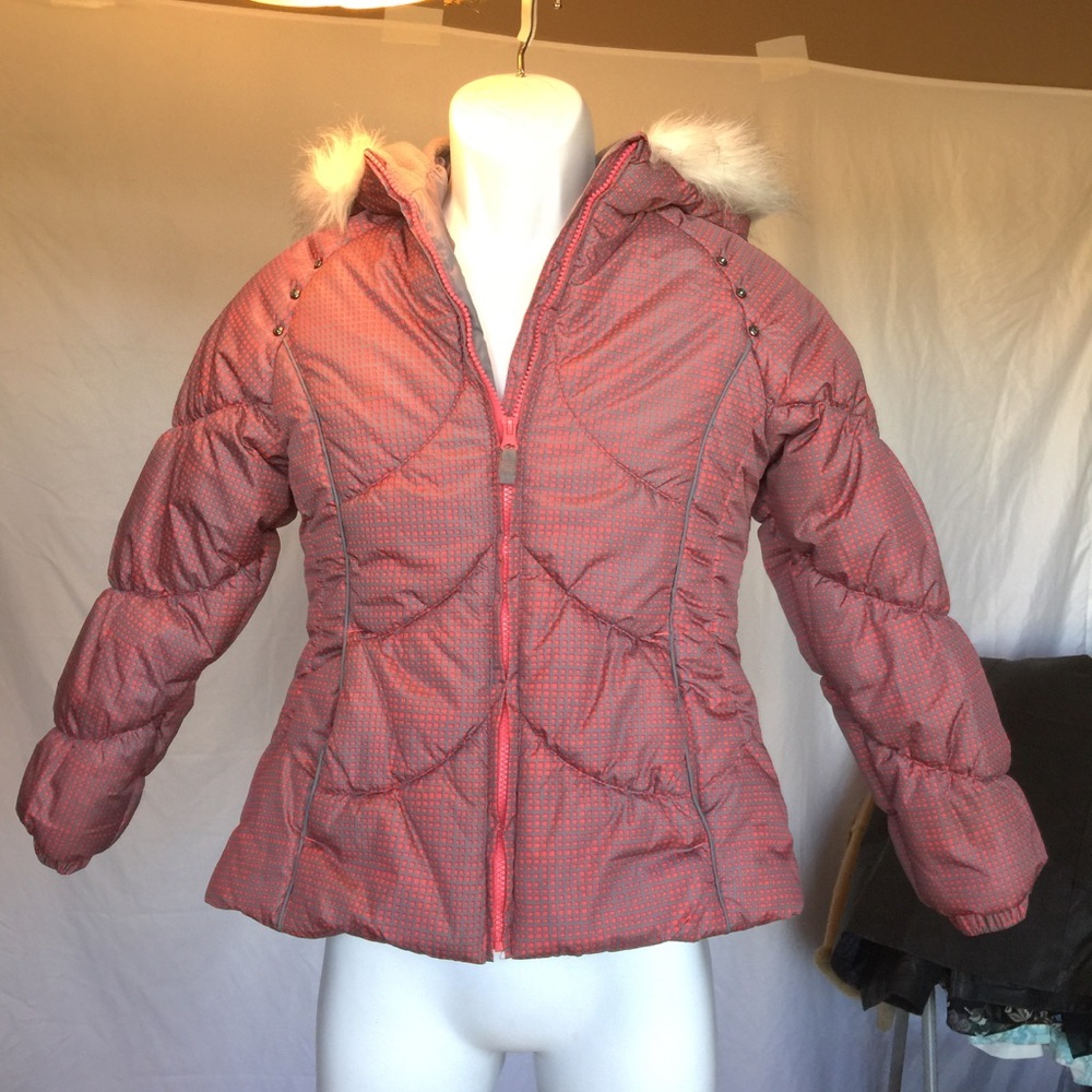 Girls puffy winter coat. L (14/16)